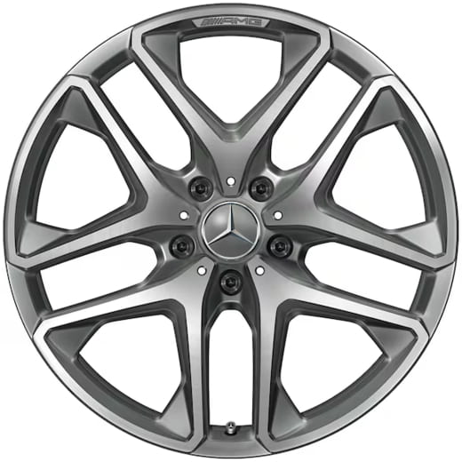 Juego de llantas G63 AMG de 21 pulgadas G-Klasse W465 gris | A4634011900 7X21-W465