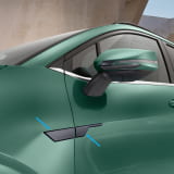 Juego de molduras aleta puerta delantera negro piano Kia Sportage NQ5 Original Kia