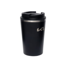 Kaffeebecher 0,35l Edelstahl Schwarz Original KIA | 66951ADE4601