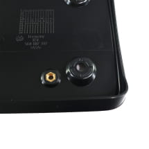 Kennzeichenträger kurz VW Golf 7 VII Schwarz Original Volkswagen | 5G0807287 9B9