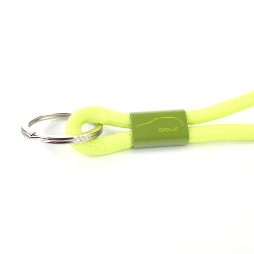 Key chain VW Golf 1974 Lime Green Genuine Volkswagen | 5HG087010 212