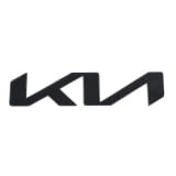 Logo Kia noir hayon capot avant 220mm