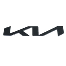 KIA logo opschrift zwart achterklep motorkap voorkant 171mm | KIA-logo-black-171