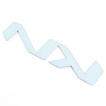 KIA Logo Schriftzug schwarz Heckklappe Motorhaube Front 190mm | KIA-logo-black-190