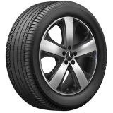 Set completo di ruote invernali 20 pollici GLS X167 tornite lucide Original Mercedes-Benz