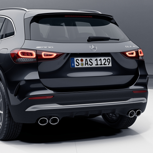 Colas de escape AMG 45 S GLA H247 original Mercedes-Benz | GLA-45S-Blenden