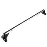 Kit de ampliación del portaequipajes base plata negro VW T6.1 sin rail de fijación Original VolksWag