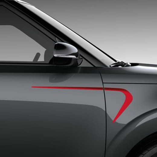 Set di pellicole strisce decorative Kia Soul SK3 parafango porta anteriore Original Kia | Boomerang-SK3