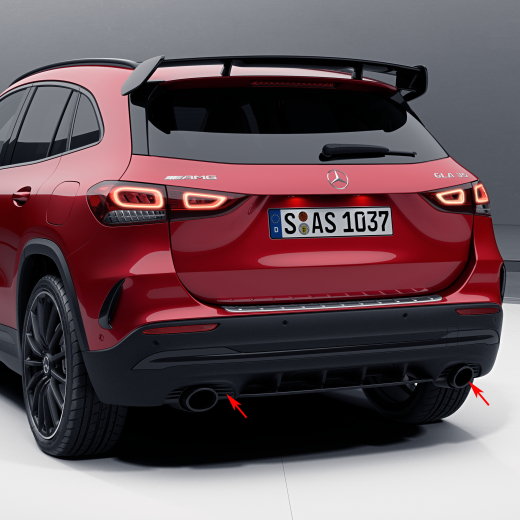 Embouts d'échappement AMG 35 GLA H247 Original Mercedes-Benz | GLA35-Blenden