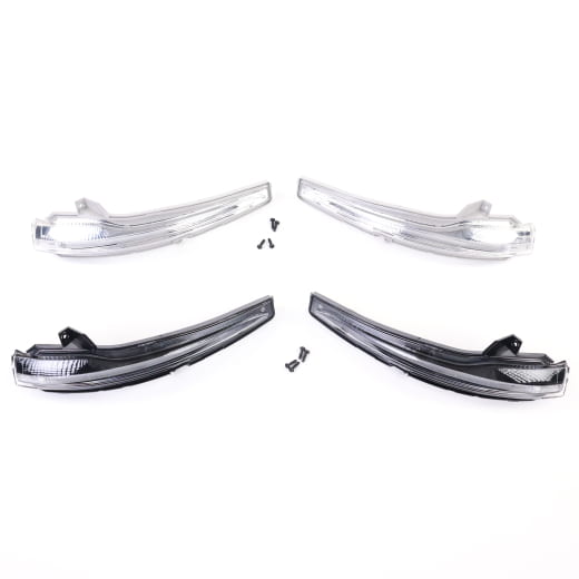 Knipperlicht buitenspiegel zwart donker-getint Night pakket  | A0999067101/7201-X253