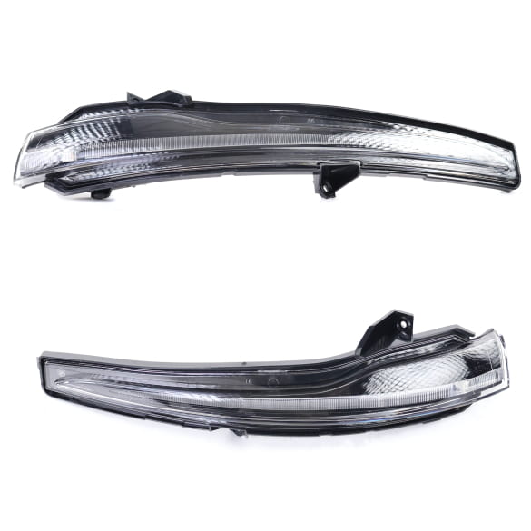 Knipperlicht buitenspiegel zwart getint Night-pakket C-Klase | A0999067101/7201-W205