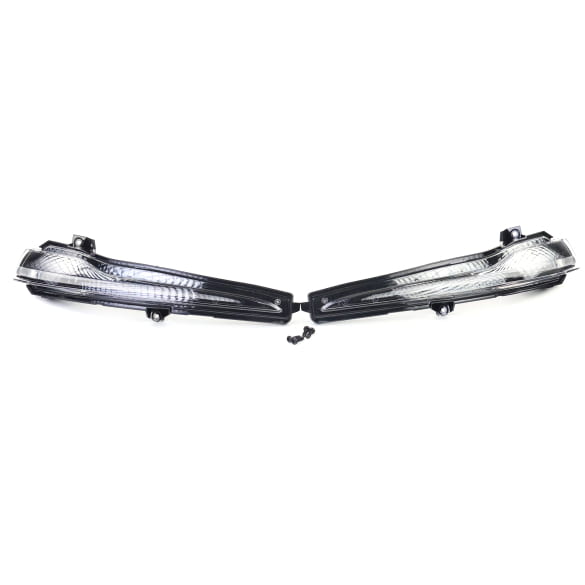 Knipperlicht buitenspiegel zwart getint Night pakket C-KLAS | A0999067101/7201-S205