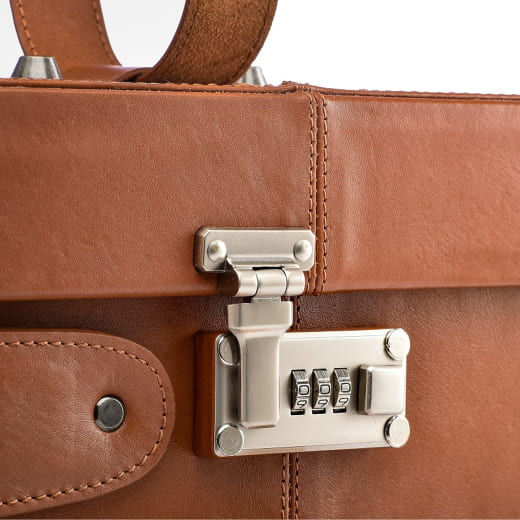 Koffer Vintage Cognac Bruin Origineel Mercedes-Benz Classic | B66057002