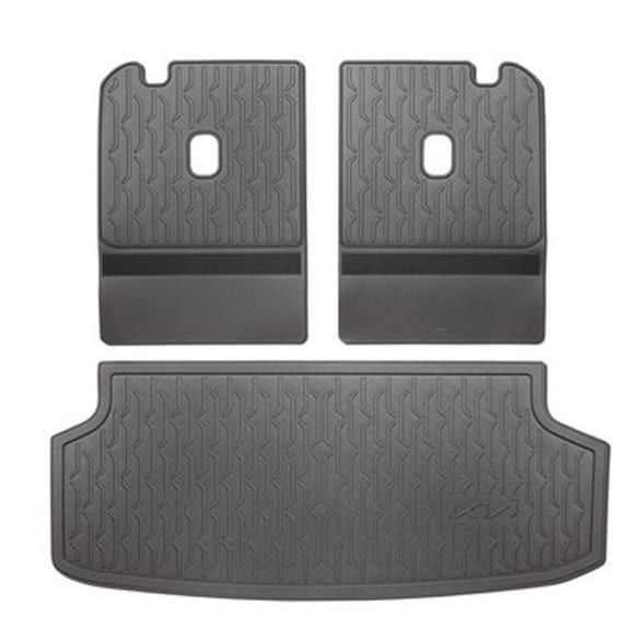 Kofferbakmat incl. uitbreiding KIA EV9 MV1 6-zits 7-zits zwart Original KIA