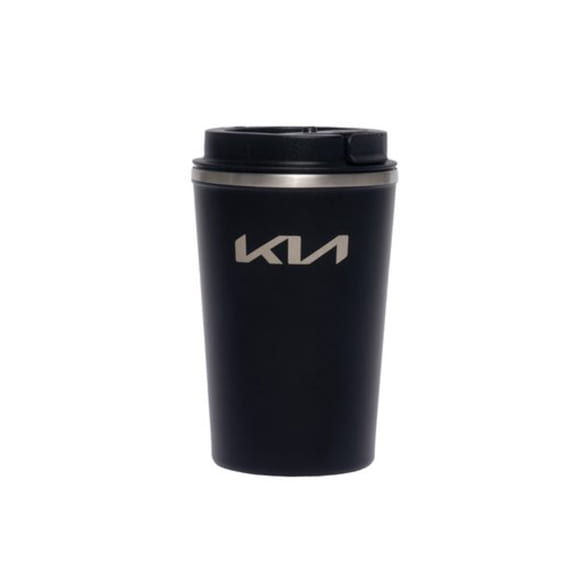 Koffiebeker 350ml RVS Zwart Origineel KIA