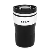 Koffiebeker thermosbeker 0,23l wit zwart origineel KIA