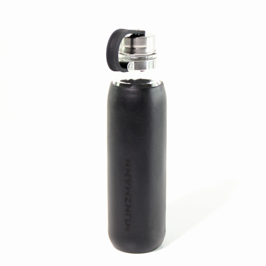 Borraccia Kunzmann bottiglia per acqua nera | KZM-Trinkflasche
