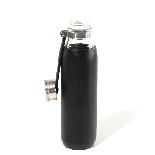 Borraccia Kunzmann bottiglia per acqua nera | KZM-Trinkflasche