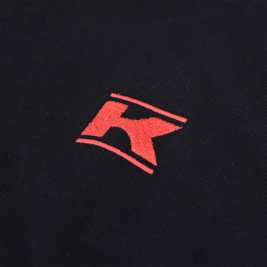 Kunzmann Hoodie Limited Edition nero rosso | KNZHoodie90J