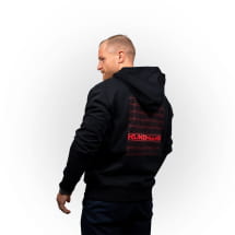 Kunzmann Hoodie Limited Edition schwarz rot | KNZHoodie90J