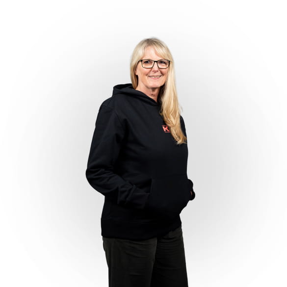 Kunzmann Hoodie Limited Edition zwart rood | KNZHoodie90J