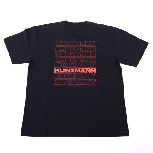 T-shirt Kunzmann édition limitée noir rouge | KNZShirt90J