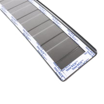 Laadrandbescherming roestvrij staal graphitezwart VW T6 T6.1 | Weyer-T6-graphit