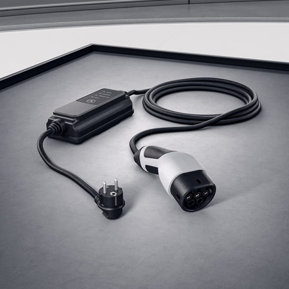 Laadkabel voor huishoudstopcontact type E/F / Mode 2 / 5m glad 8A / Origineel Mercedes-Benz