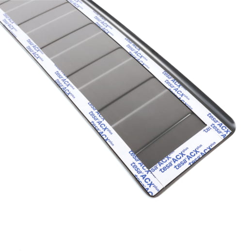 Ladekantenschutz Edelstahl graphitschwarz VW T6 T6.1 WEYER | Weyer-T6-graphit