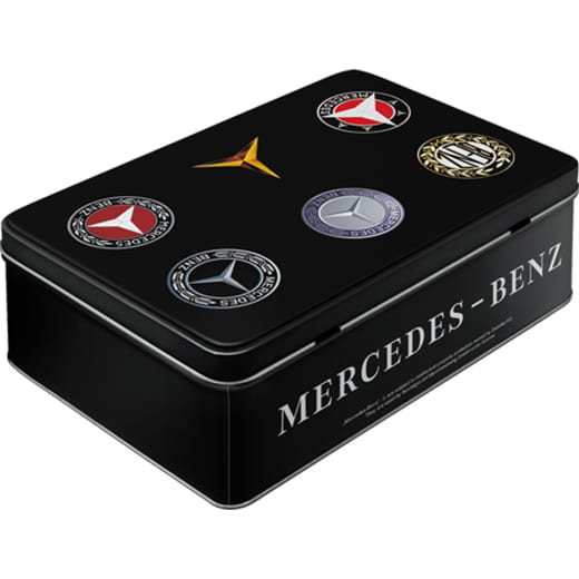 Caja para almacenar galletas y té 2,5l de chapa de acero Mercedes-Benz original | B66057496