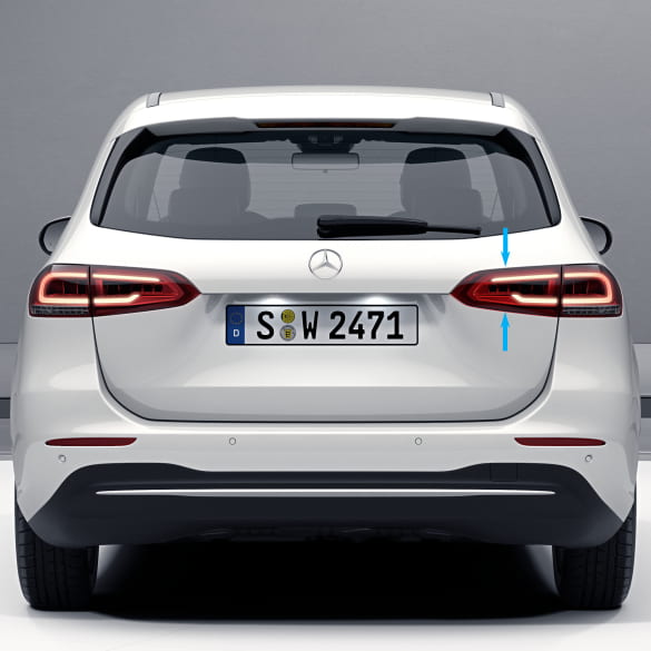 LED achterlicht achterlamp rechts binnen B-Klasse W247 voor-facelift 632 642 Origineel Mercedes-Benz