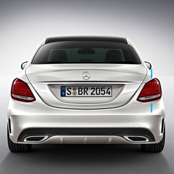 LED achterlicht rechts C-Klasse W205 voor-facelift Origineel Mercedes-Benz
