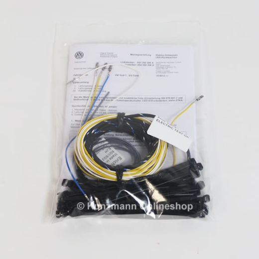 LED achterlichten set VW Golf 7 VII R Origineel Volkswagen | 5G1052200D-Satz