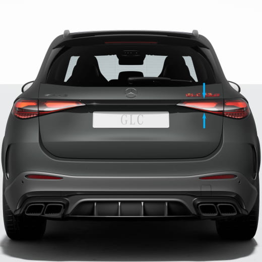 Piloto trasero LED digital derecho interior GLC SUV X254 original Mercedes-Benz | A2549062202