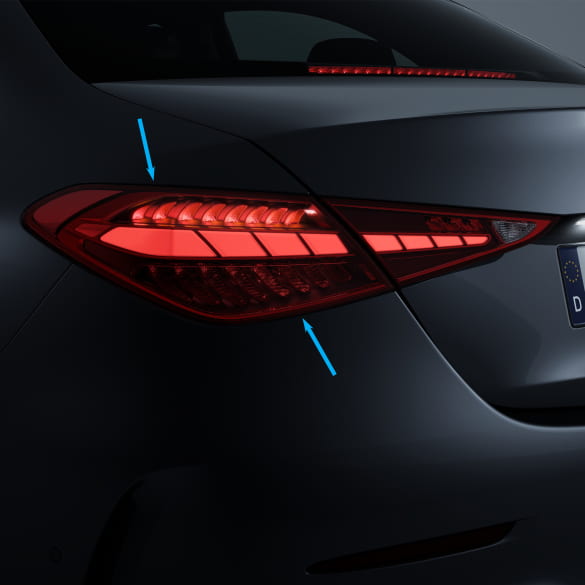 LED digital Taillight Left Outside C-Class W206 Genuine Mercedes-Benz | A2069069900