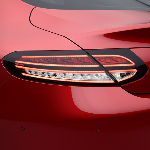getinte facelift led achterlichten C-Klasse Coupé Cabrio C-K | C205-Facelift-LED