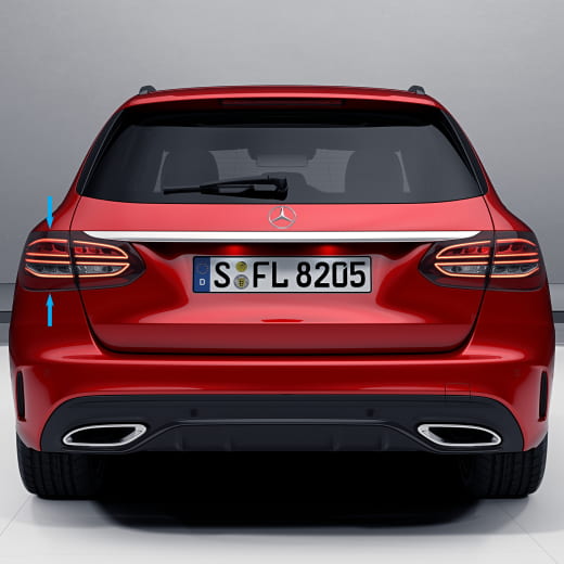 Piloto trasero LED izquierdo exterior Clase C S205 facelift original Mercedes-Benz | A2059062805