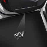 LED projector Gecko entrance lighting Genuine Audi