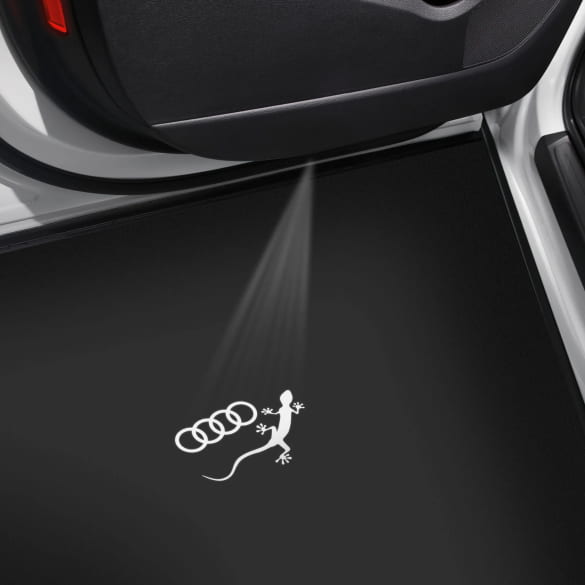 LED Projektor Gecko Einstiegsbeleuchtung Original Audi