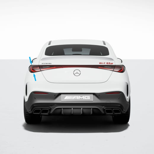 LED statisch achterlicht links buiten GLC Coupé C254 | A2549064702-C254