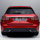 LED Taillight Rearlight Outer Left C-Class S205 Facelift 632 642 Genuine Mercedes-Benz