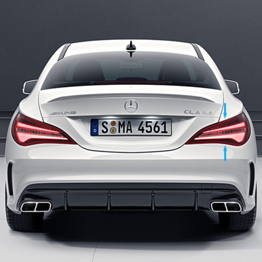 LED Taillight Right CLA Coupe C117 Facelift 632 Genuine Mercedes-Benz | A1179063800-C117