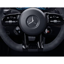 Lenkradblende AMG GT C190 Black Series Schriftzug schwarz Original Mercedes-Benz | A0004645300