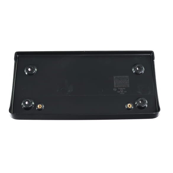 License plate holder short VW Golf 7 VII black Genuine Volkswagen | 5G0807287 9B9