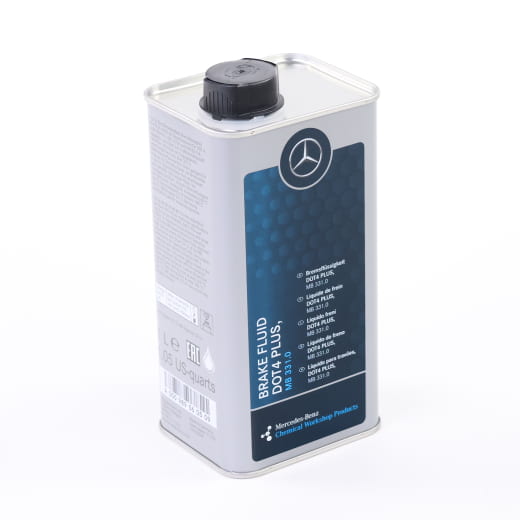 Liquide de frein 1 litre DOT4 Plus original Mercedes-Benz | A0009895605 09