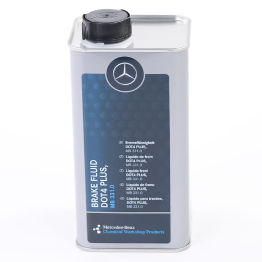 Liquide de frein 1 litre DOT4 Plus original Mercedes-Benz | A0009895605 09
