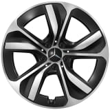 Llantas 18 pulgadas CLE A236 cabrio negro de 5 radios Original Mercedes-Benz