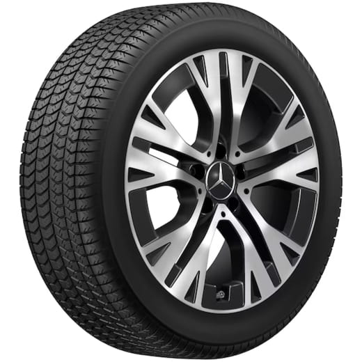 Llantas de 18 pulgadas GLA H247 5 dobles radios Original Mercedes-Benz | A2474015000 7X23-H247