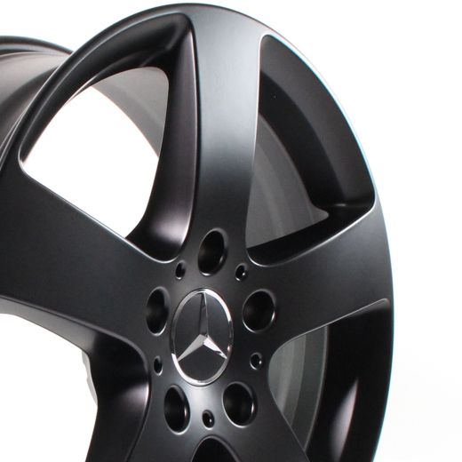 Llantas G-Klasse 463A de 18 pulgadas negro mate de 5 radios original | A46340109007X35-B
