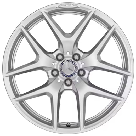Llantas 19 pulgadas AMG GT C190 R190 radios en Y plata vanadio | A1904010300/0400 7X45